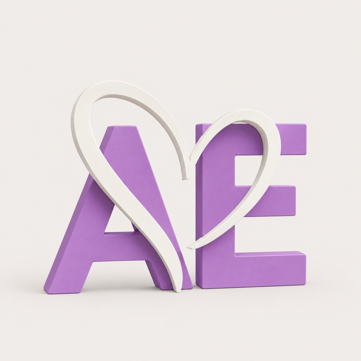 Personalized Heart Initial Keepsake
