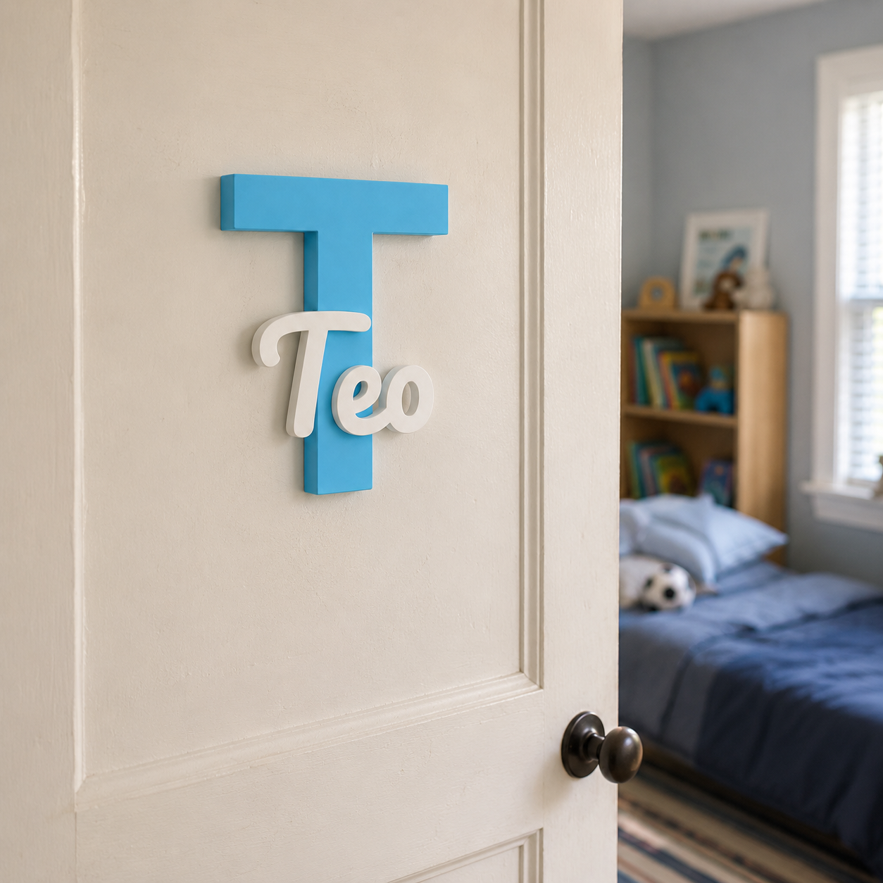 Personalized Initial Name Sign