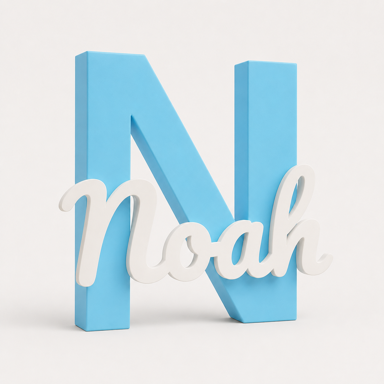 Personalized Initial Name Sign